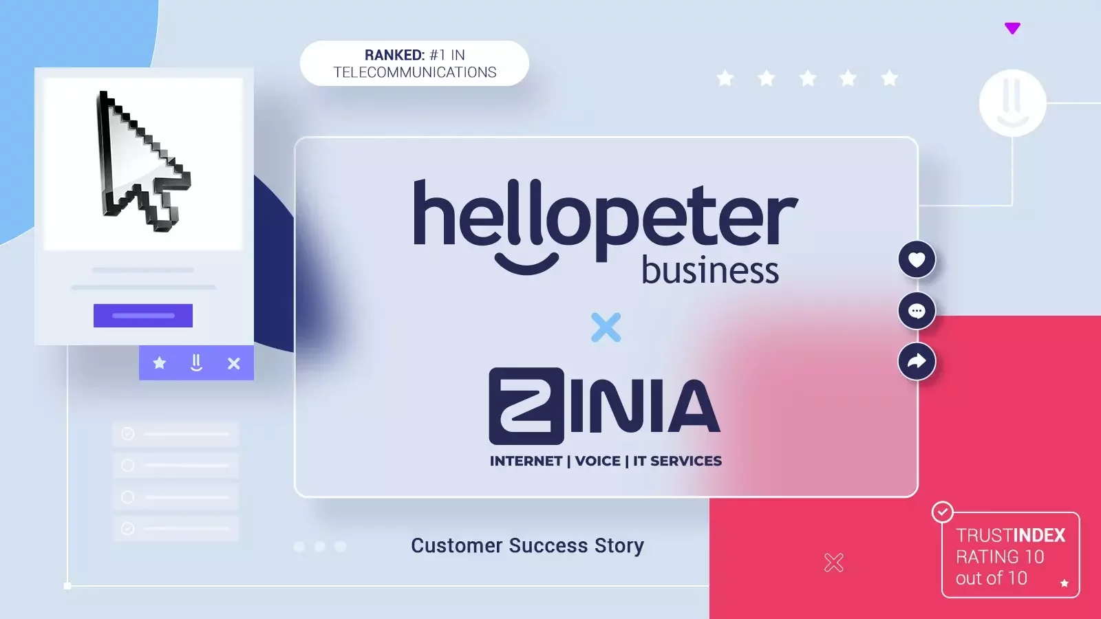 How Telecommunications Company Zinia is Acing Its Customer Service with Hellopeter Business